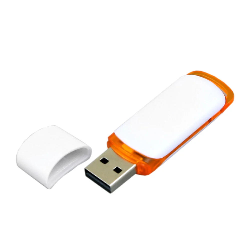 Флешка Пластиковая Астер "Aster" S412 оранжевый 256 Гб - фото 3