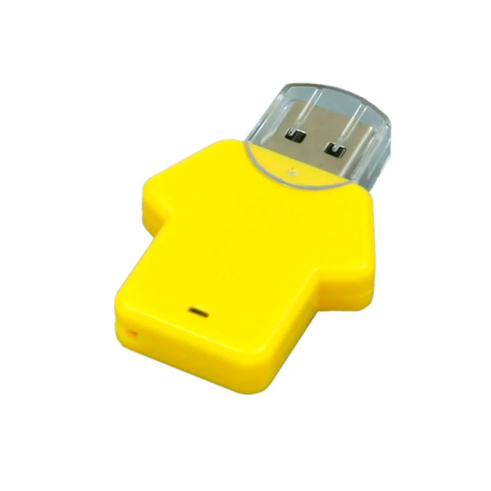 Флешка Пластиковая Вертебра Vertebra S414 желтый 128 Гб - фото 1