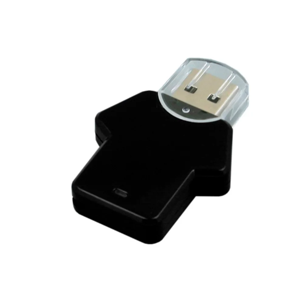 Флешка Пластиковая Вертебра Vertebra S414 черный 4 Гб - фото 1