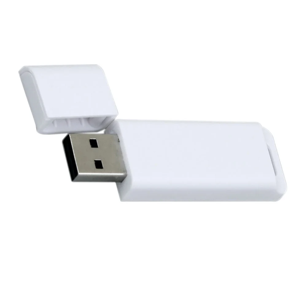 Флешка Пластиковая Керас Keras S420 белый 1 Гб - фото 5
