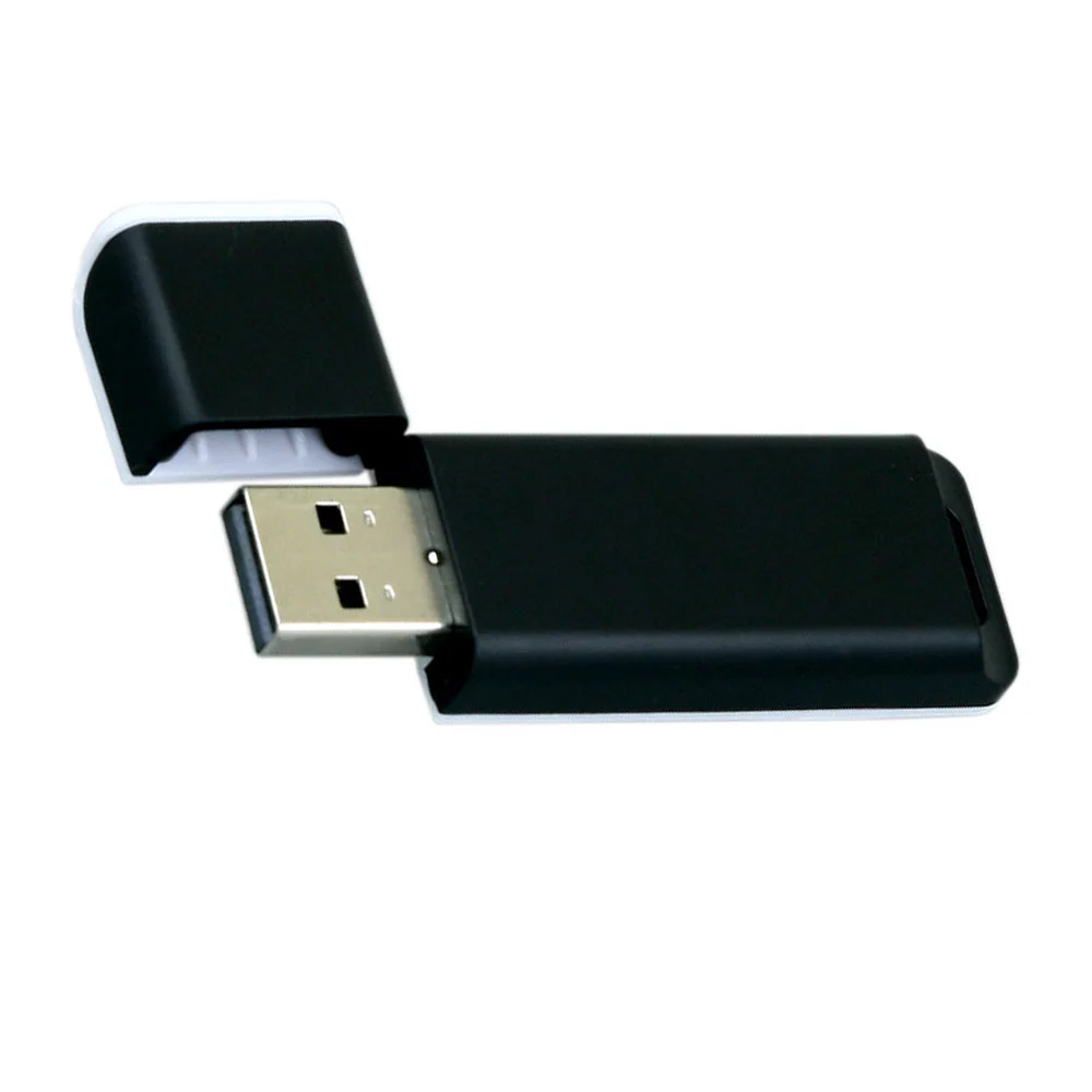 Флешка Пластиковая Керас Keras S420 черный 2 Гб - фото 5