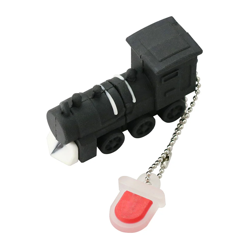 Флешка Резиновая Поезд Тепловоз Train Diesel Q425 черный 4 Гб - фото 10