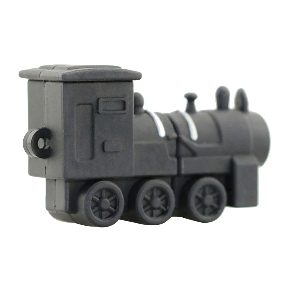 Флешка Резиновая Поезд Тепловоз Train Diesel Q425 черный 256 Гб - фото 7