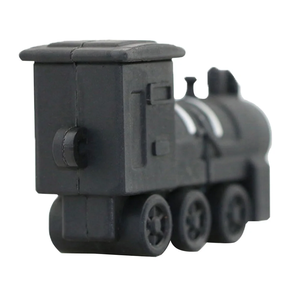 Флешка Резиновая Поезд Тепловоз Train Diesel Q425 черный 512 Гб - фото 4