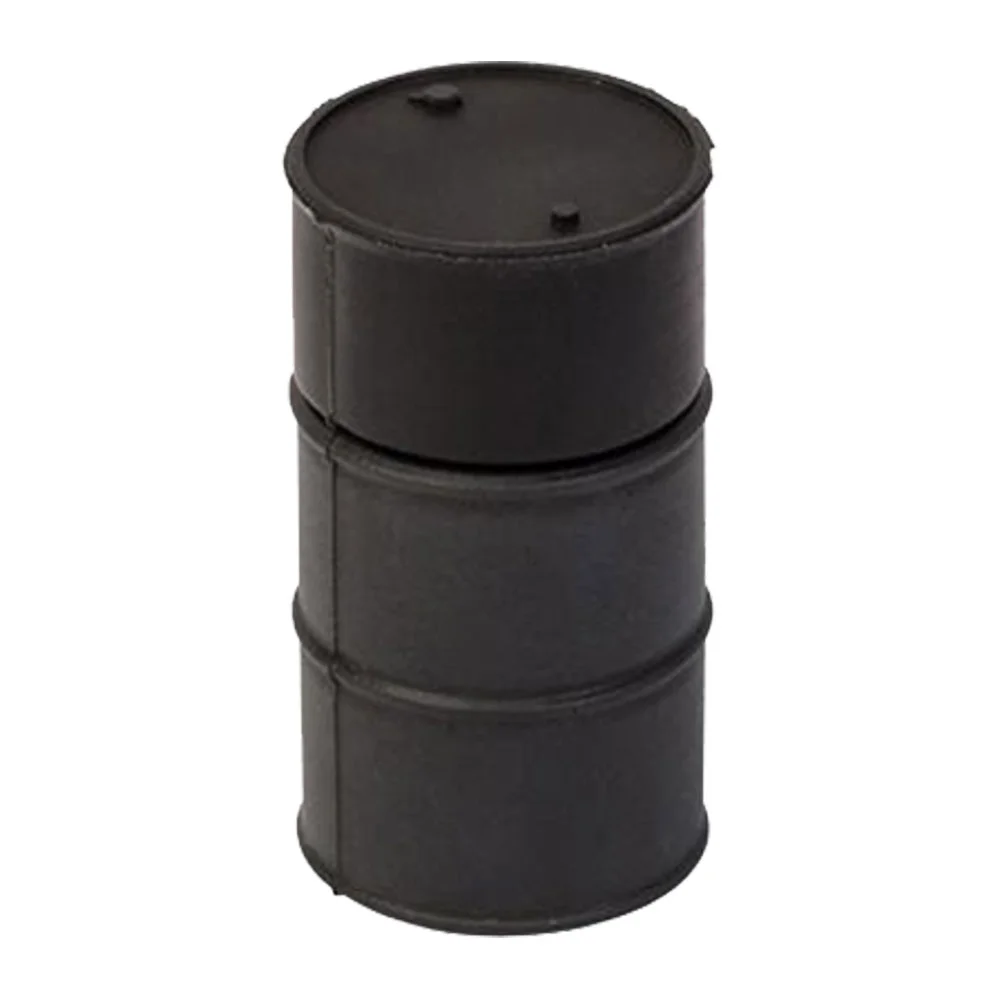 Флешка Резиновая Бочка Barrel Q428 черный 4 Гб - фото 2