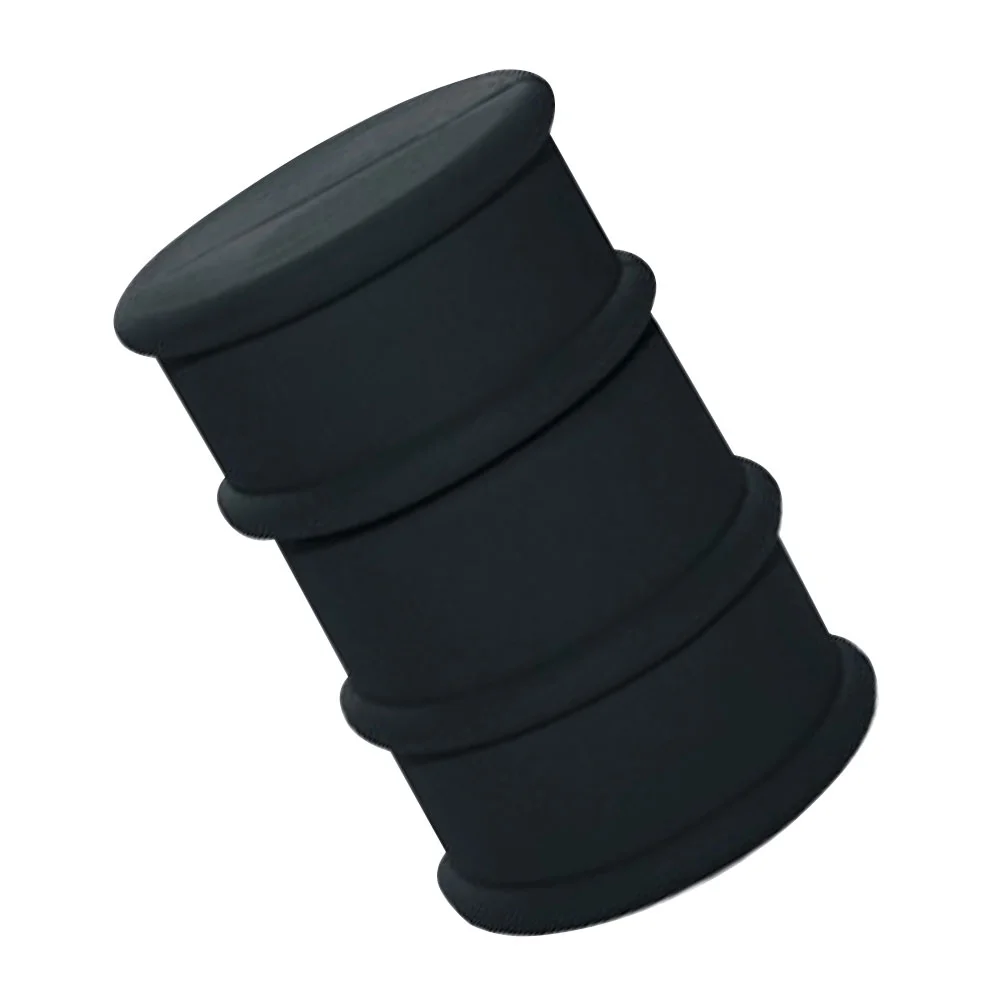 Флешка Резиновая Бочка Barrel Q428 черный 4 Гб - фото 3