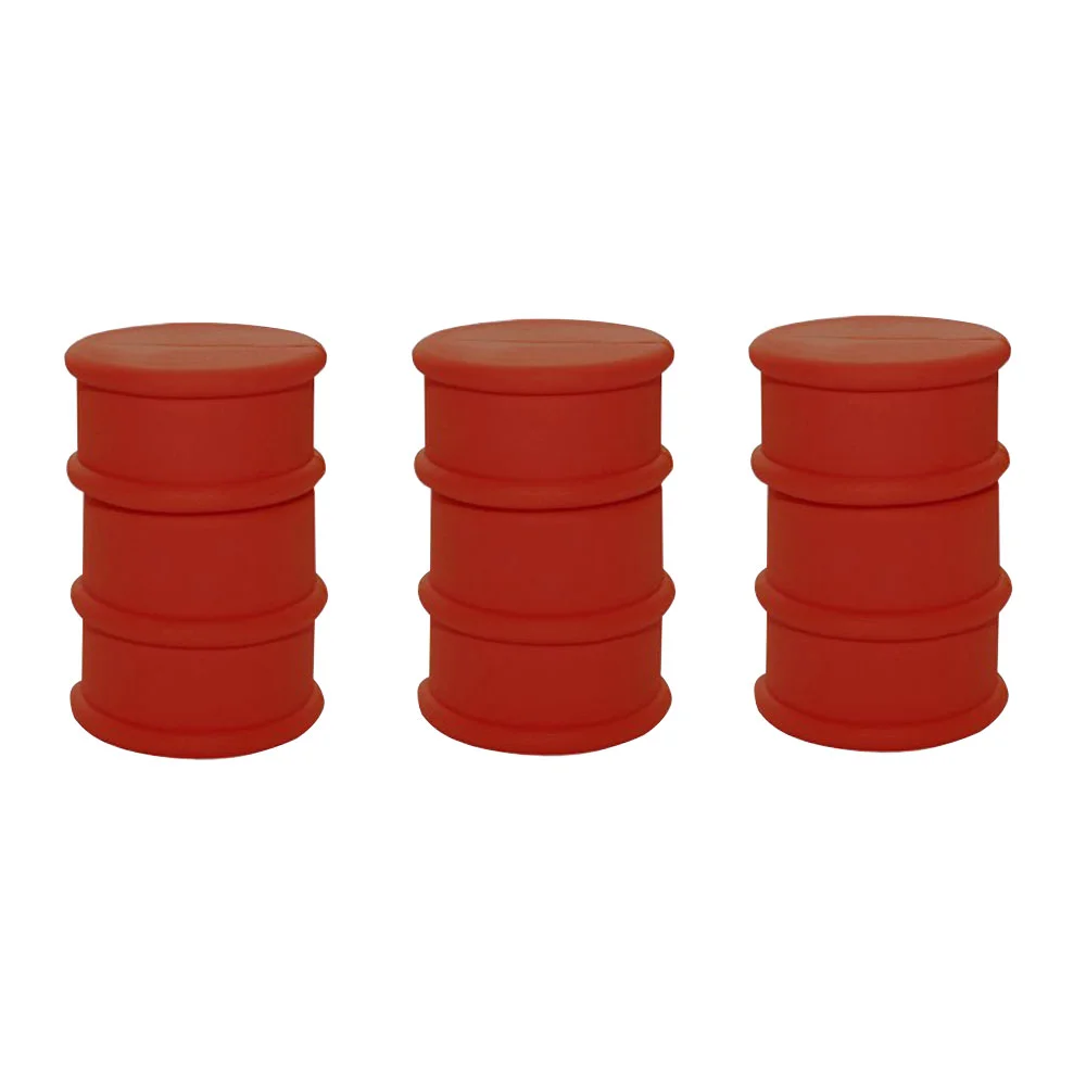 Флешка Резиновая Бочка Barrel Q428 бордовый 2 Гб - фото 6