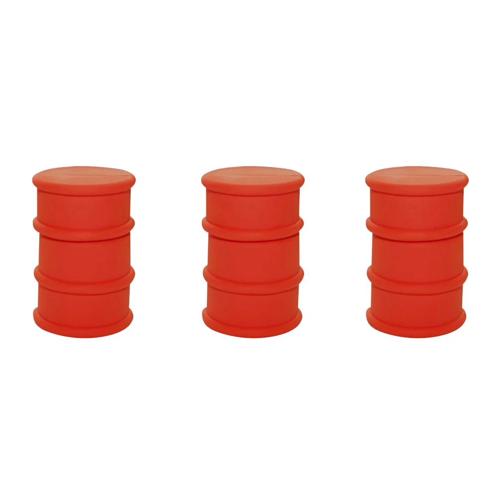 Флешка Резиновая Бочка Barrel Q428 красный 64 Гб - фото 8