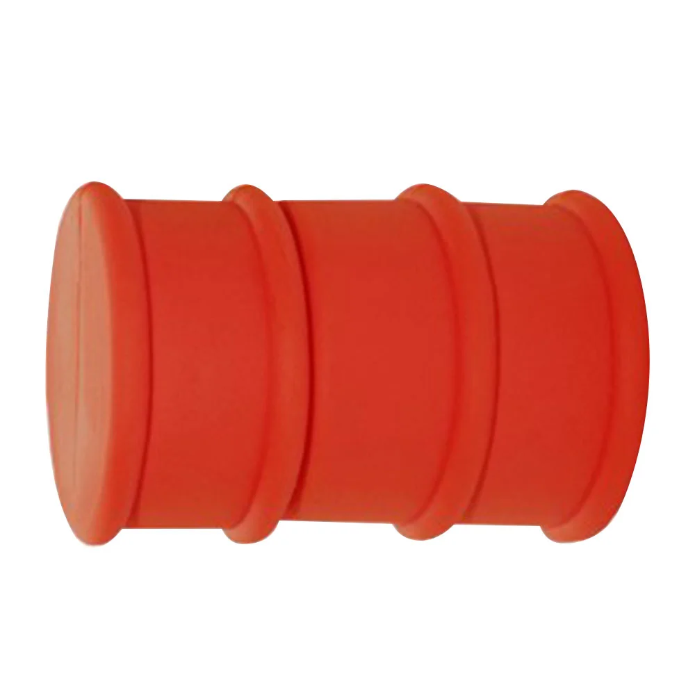Флешка Резиновая Бочка Barrel Q428 красный 128 Гб - фото 4