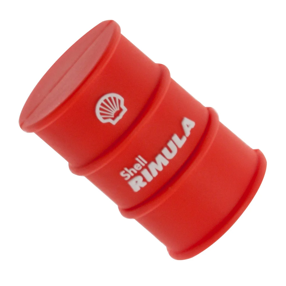 Флешка Резиновая Бочка Barrel Q428 красный 32 Гб - фото 6
