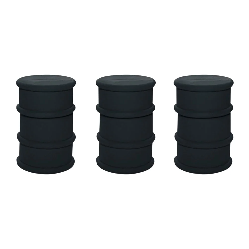 Флешка Резиновая Бочка Barrel Q428 черный 256 Гб - фото 7