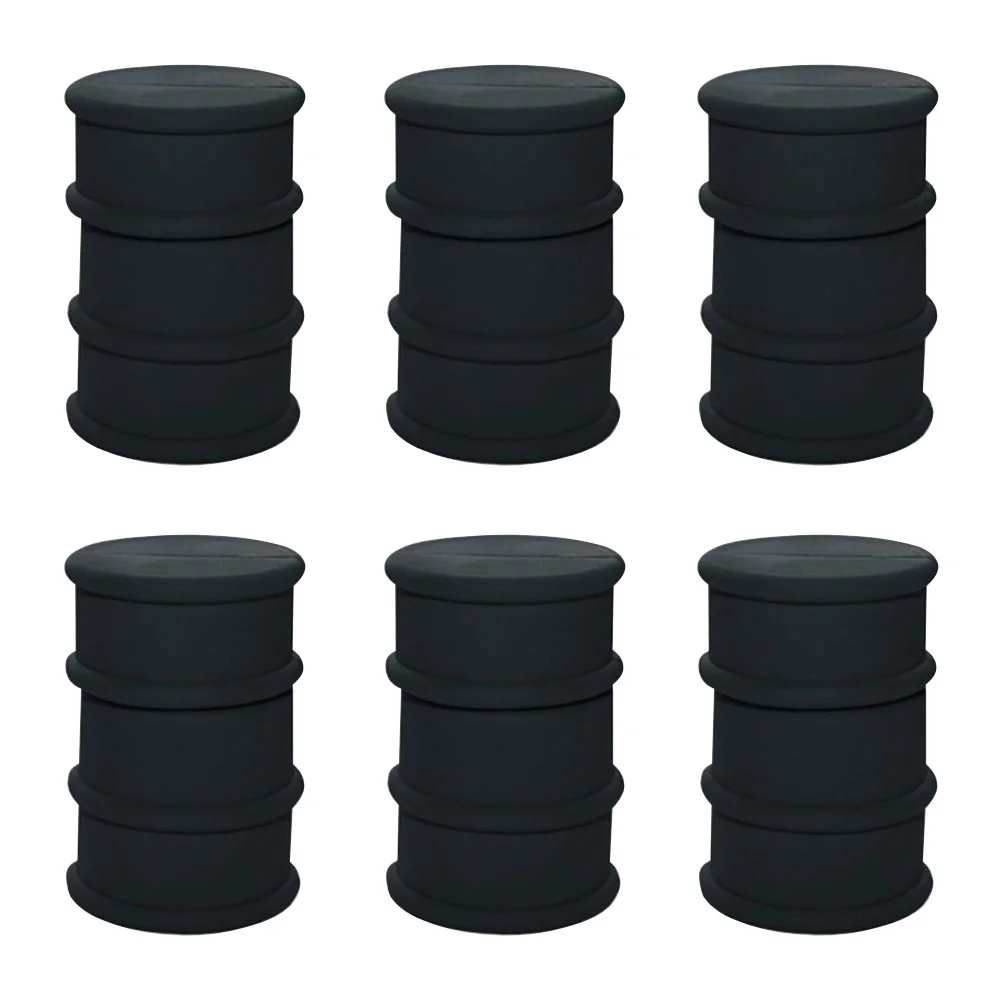 Флешка Резиновая Бочка Barrel Q428 черный 256 Гб - фото 8