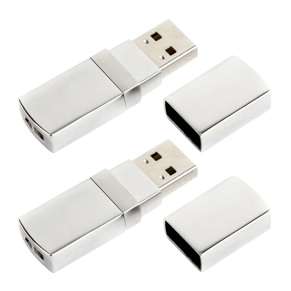 Флешка Металлическая Телос Telos R429 серебряный 32 Гб - фото 9