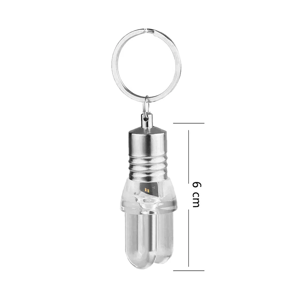 Флешка Стеклянная Лампочка Дабл Bulb Double W434 серебряная 64 Гб Прозрачный - фото 7