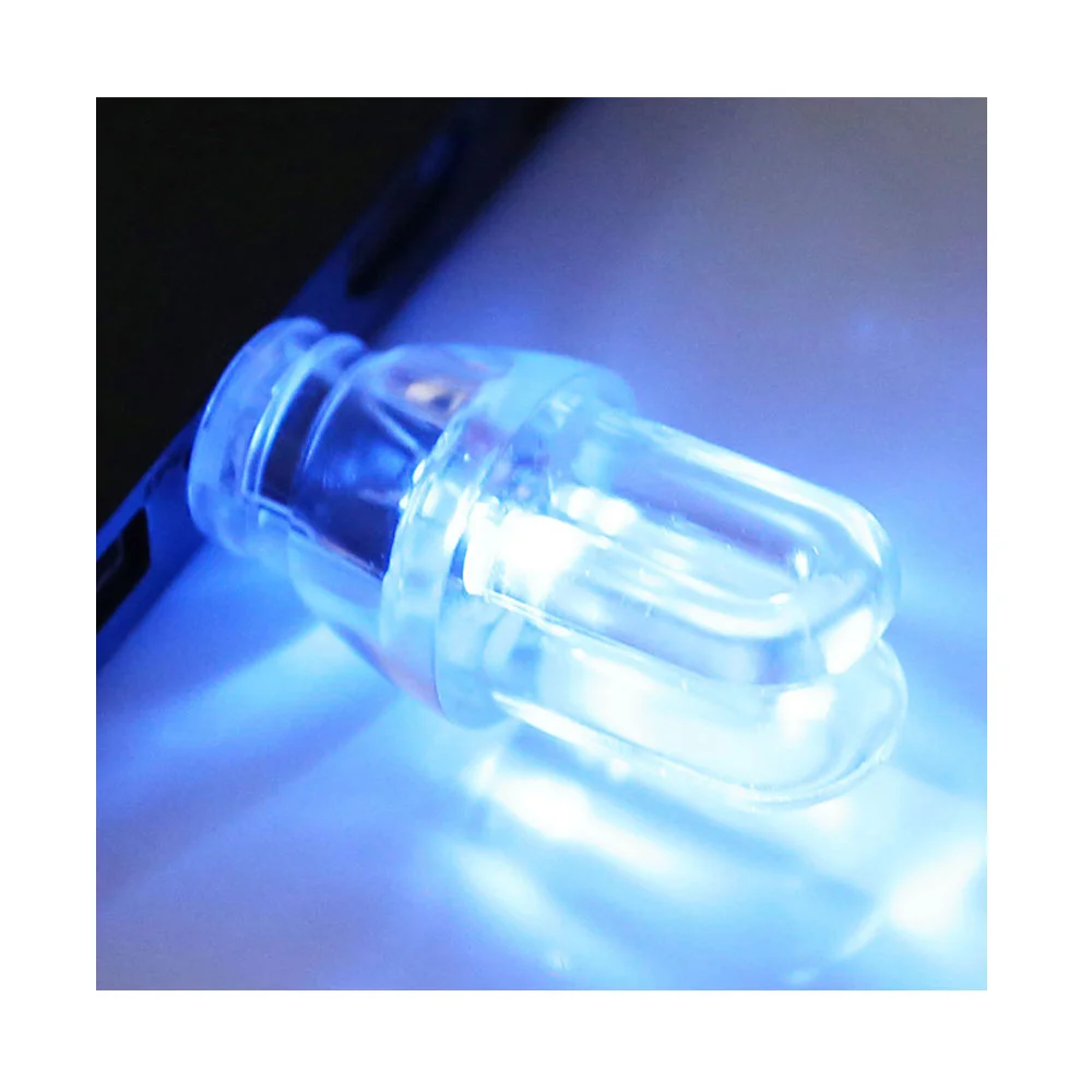 Флешка Стеклянная Лампочка Дабл Bulb Double W434 серебряная 128 Гб Прозрачный - фото 10