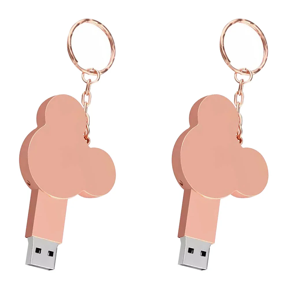 Флешка Металлическая Микки Маус Mickey Mouse R435 розовый 256 Гб - фото 8