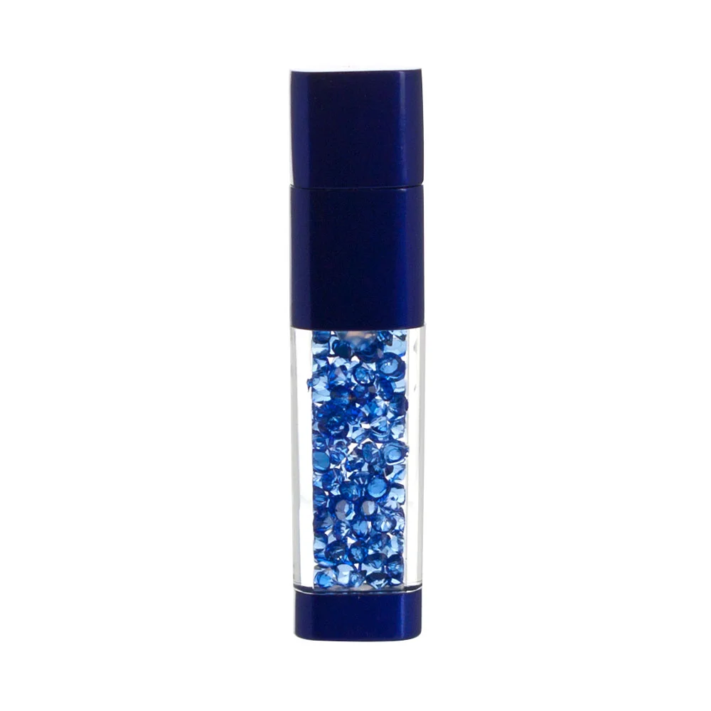 Флешка Стеклянная Актинос Aktinos Glass W442 фиолетовый 8 Гб - фото 1