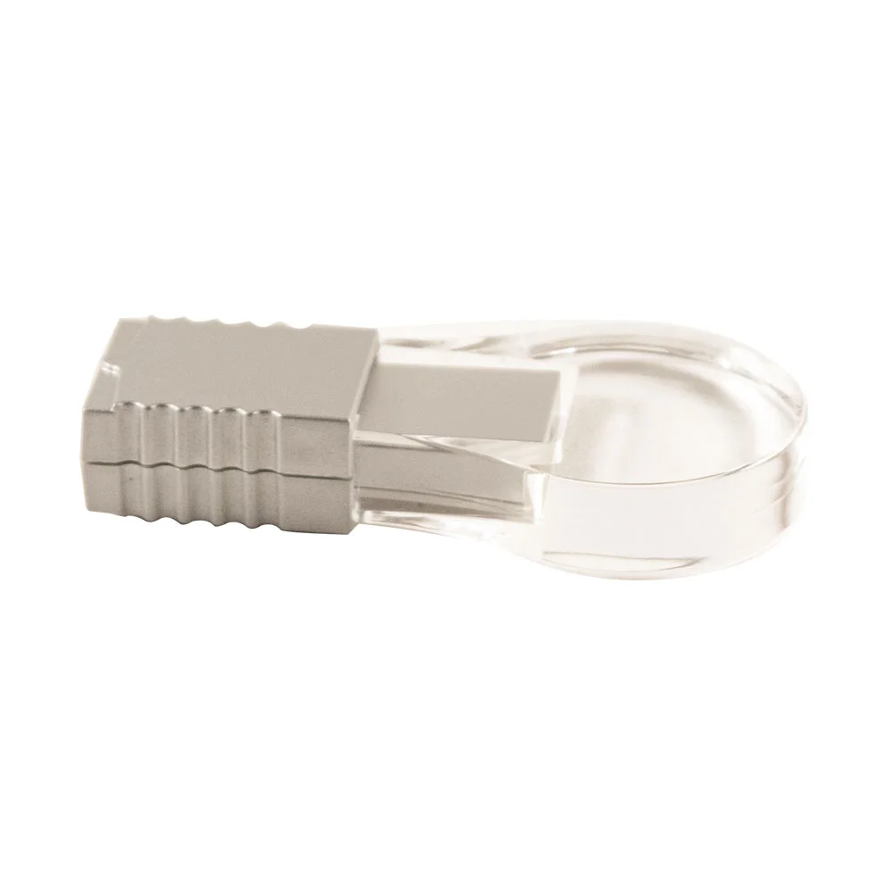 Флешка Пластиковая Лампочка Bulb Lite S443 серебряная 256 Гб Прозрачный - фото 5