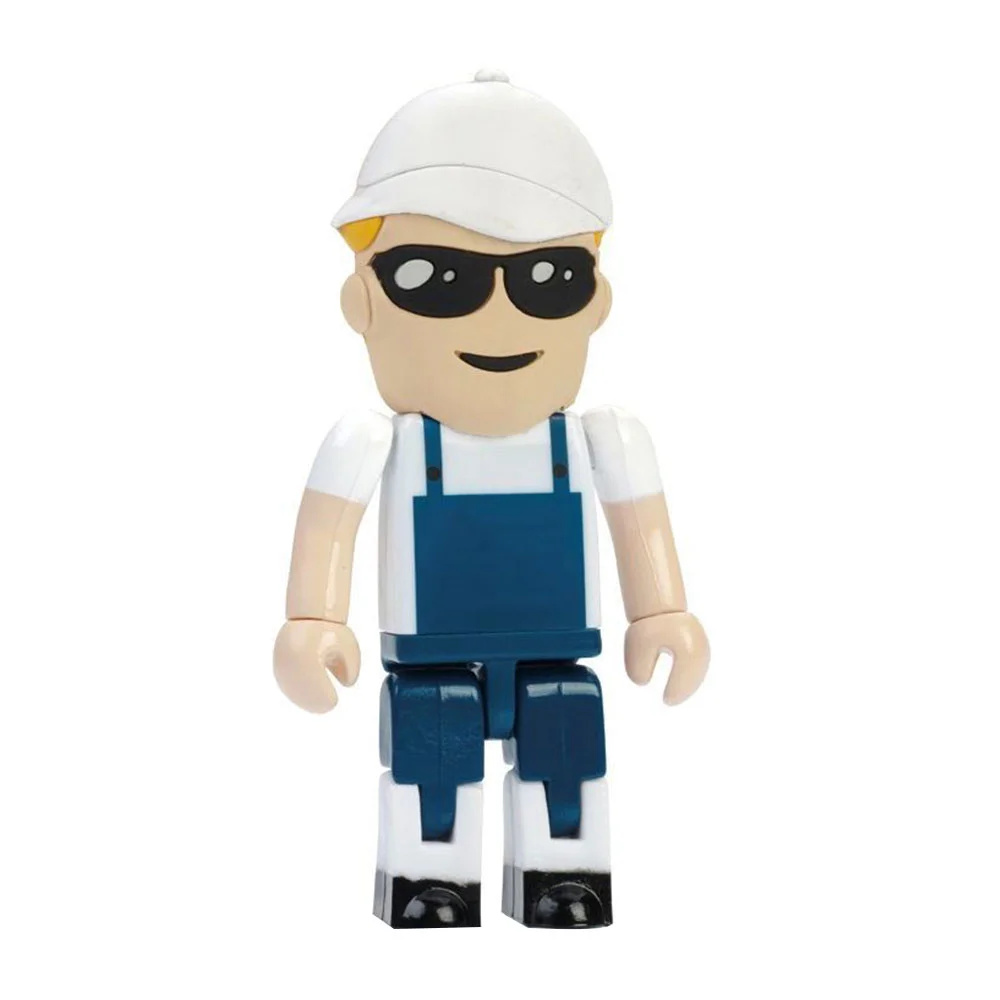 Флешка Пластиковая Строитель Builder S444 синий 256 Гб