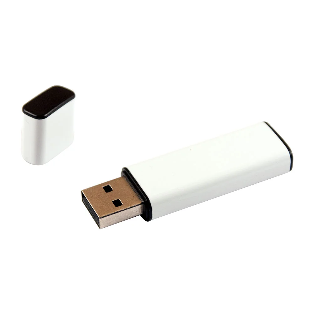 Флешка Металлическая Граптос "Graptos" R445 белый 256 Гб - фото 5