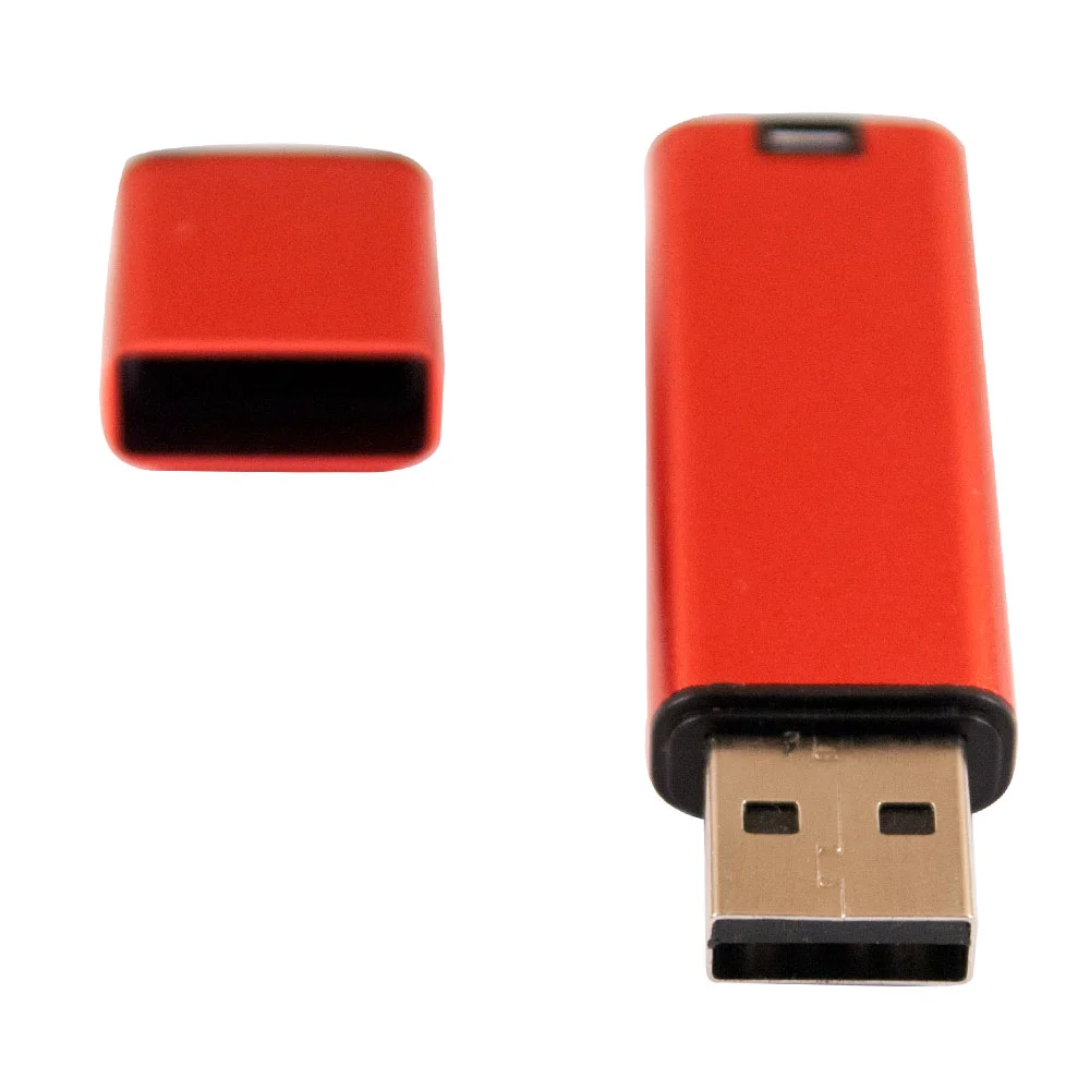 Флешка Металлическая Граптос "Graptos" R445 красный 128 Гб - фото 8