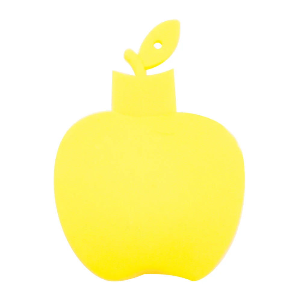 Флешка Силиконовая Яблоко Apple V464 желтый 128 Гб - фото 3
