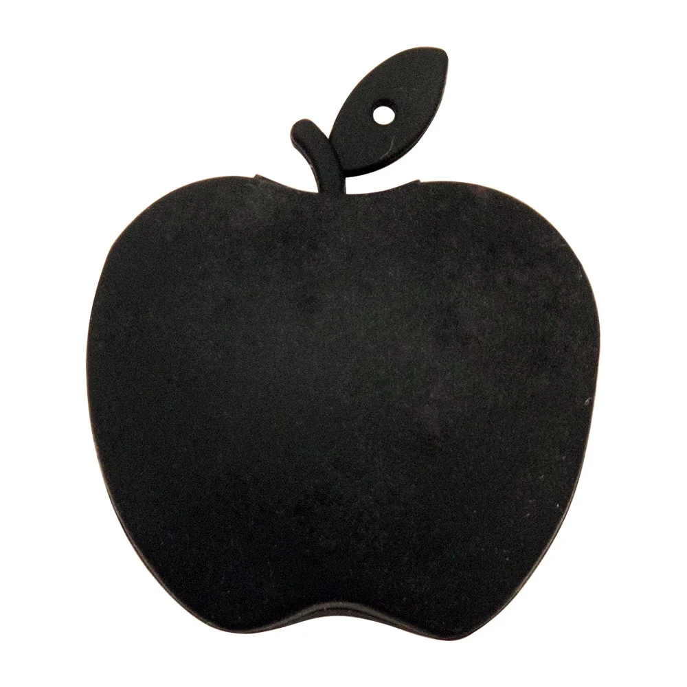 Флешка Силиконовая Яблоко Apple V464 черный 128 Гб - фото 1