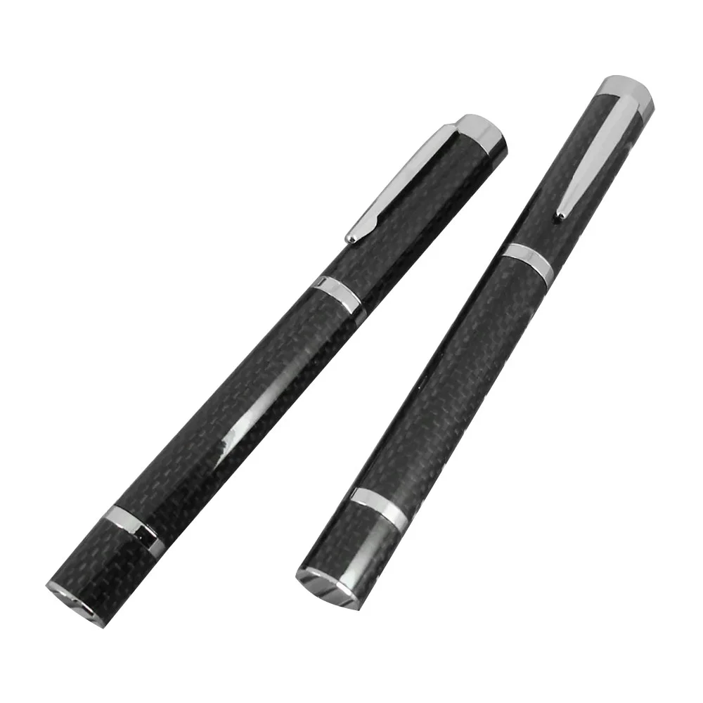 Флешка Карбоновая Ручка Carbon Pen L475 черный 8 Гб - фото 6