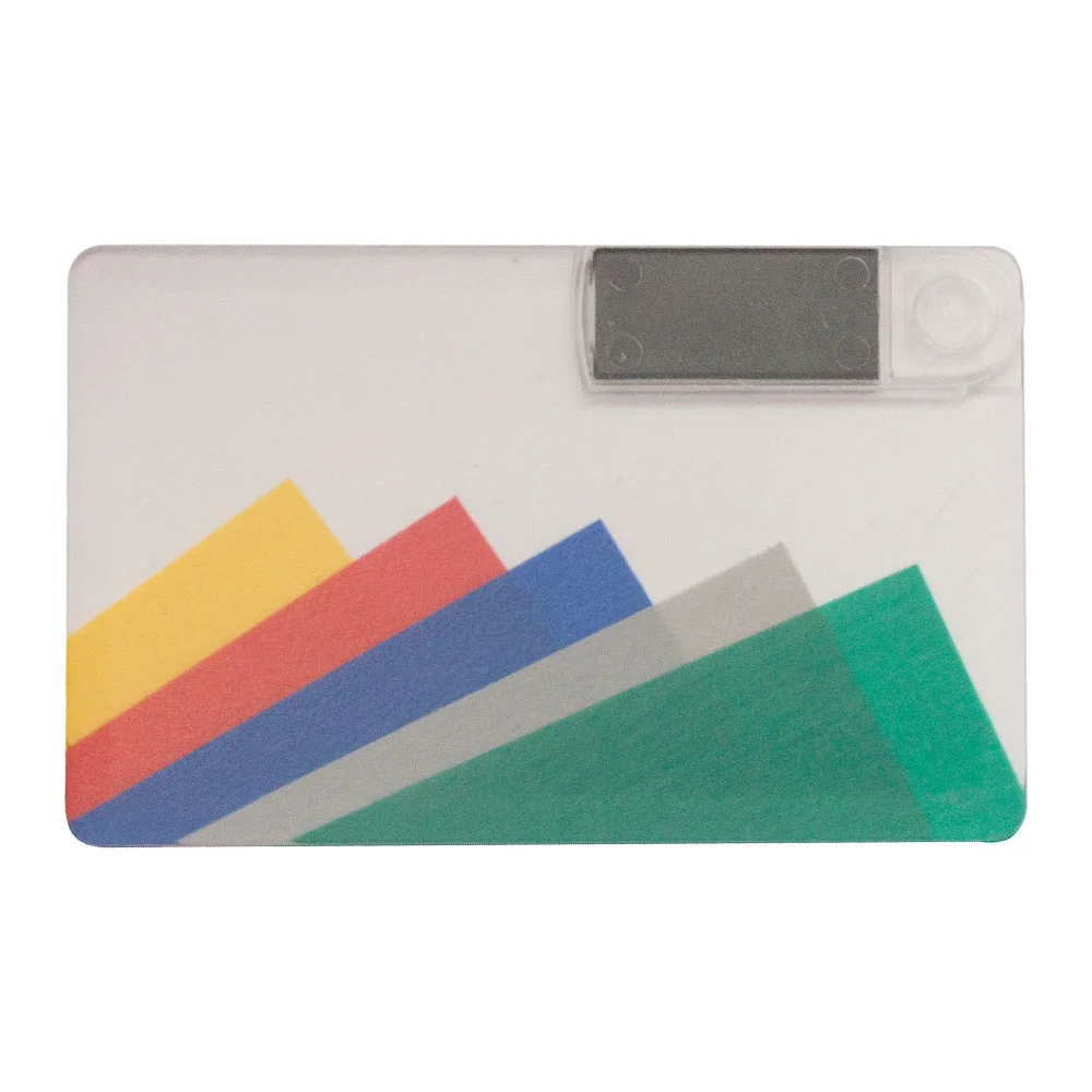 Флешка Пластиковая Визитка Клеа Visit Card Clear S486 прозрачный 16 Гб - фото 9