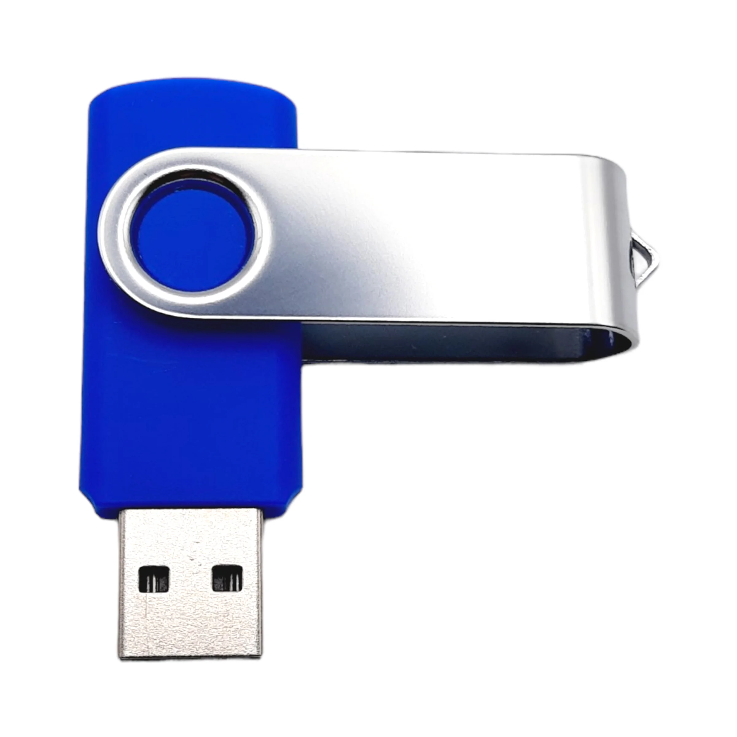 Флешка Пластиковая Твист Колор "Twist Color" S131 синий 4 Гб - фото 10
