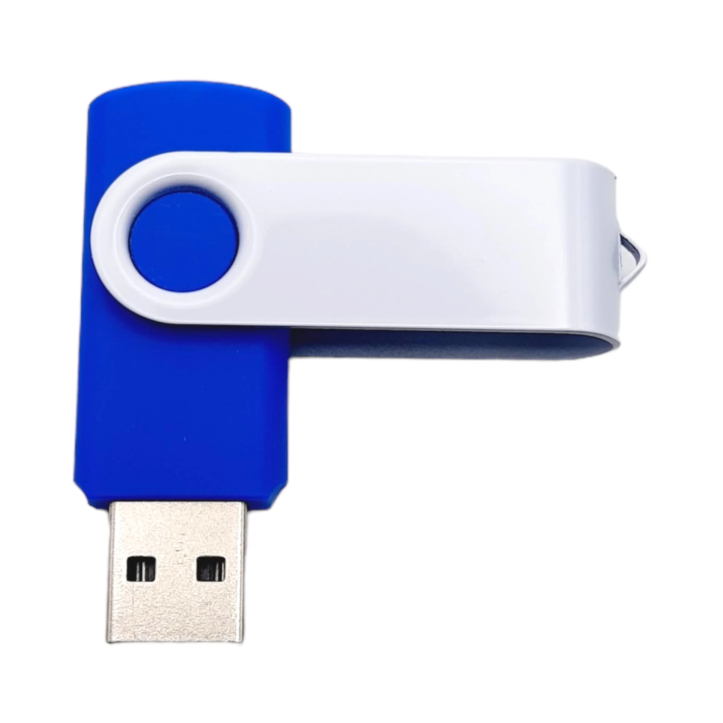 Флешка Пластиковая Твист Колор "Twist Color" S131 синий 4 Гб - фото 2