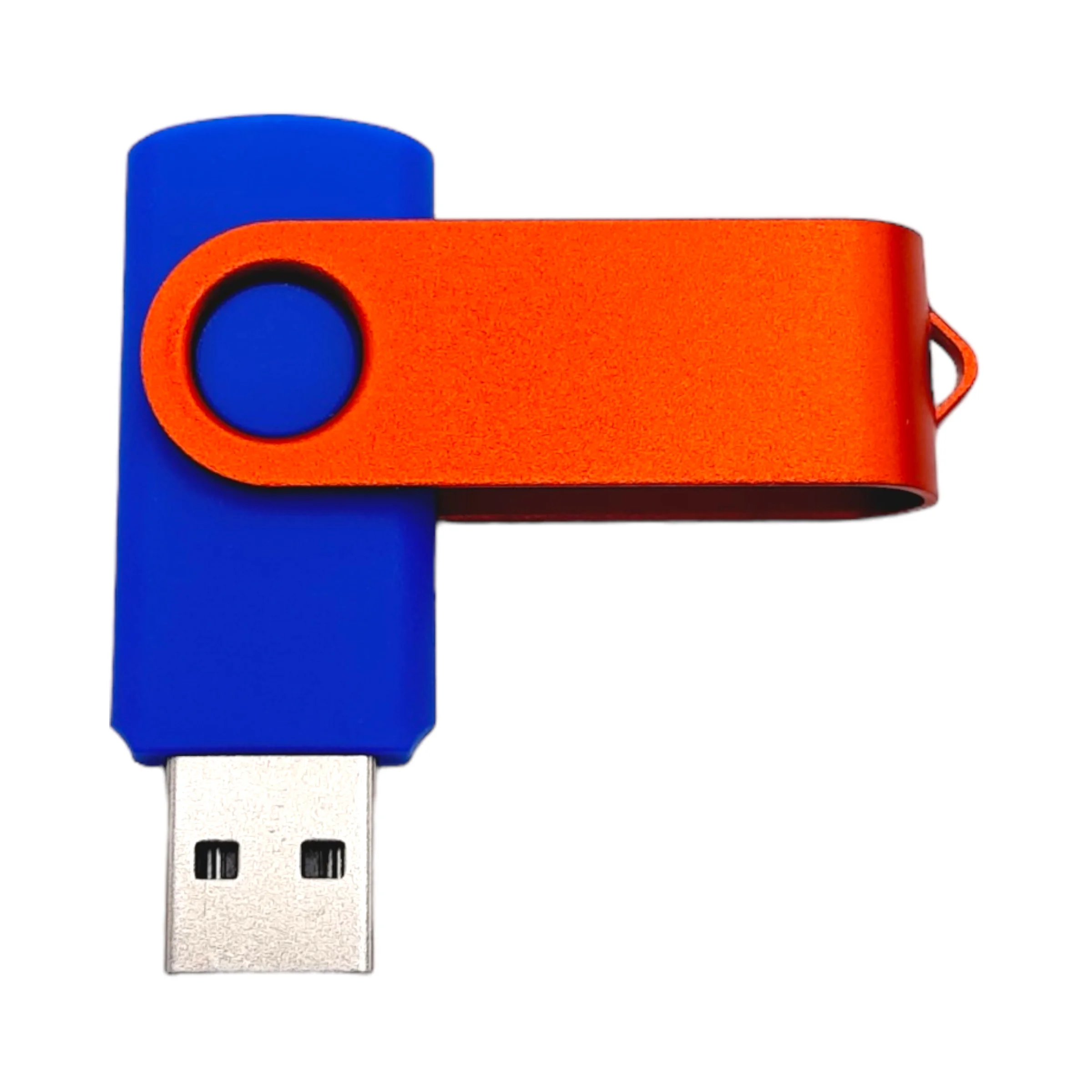 Флешка Пластиковая Твист Колор "Twist Color" S131 синий 4 Гб - фото 6