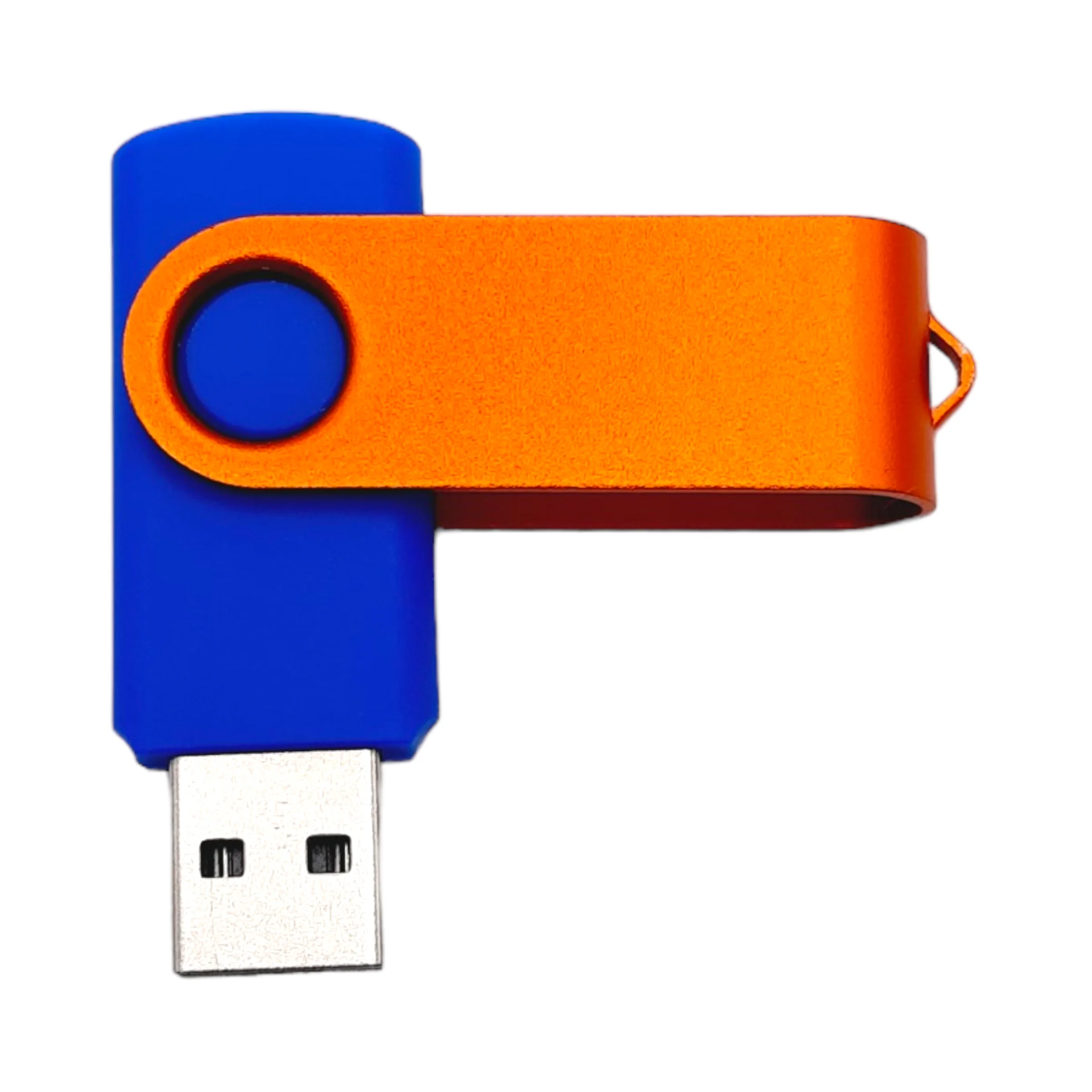 Флешка Пластиковая Твист Колор "Twist Color" S131 синий 4 Гб - фото 7
