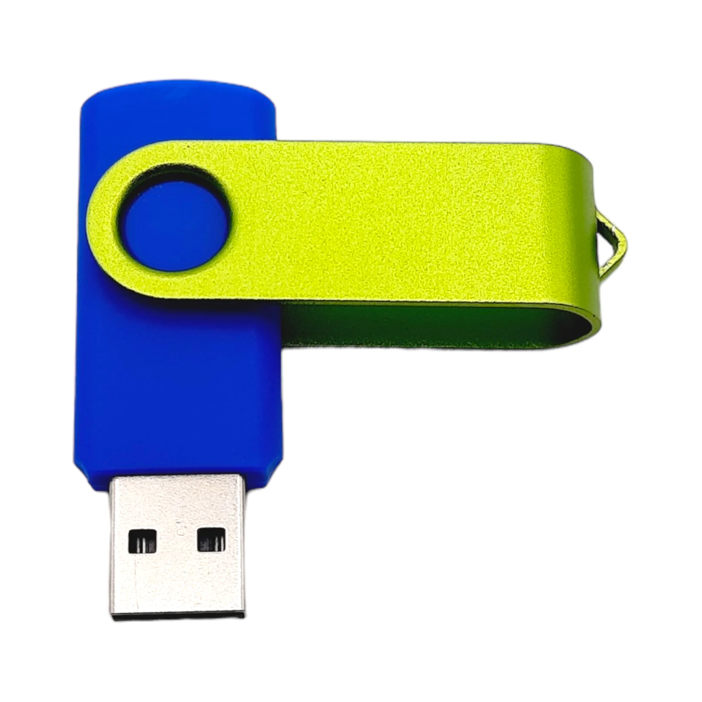 Флешка Пластиковая Твист Колор "Twist Color" S131 синий 4 Гб - фото 9