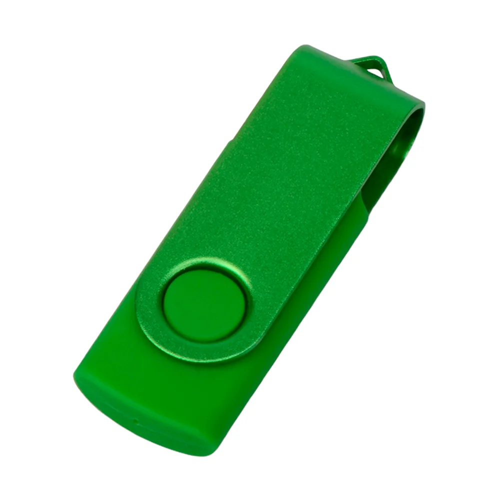 Флешка Пластиковая Твист Колор \Twist Color\ S131 зеленый 4 Гб - фото 2