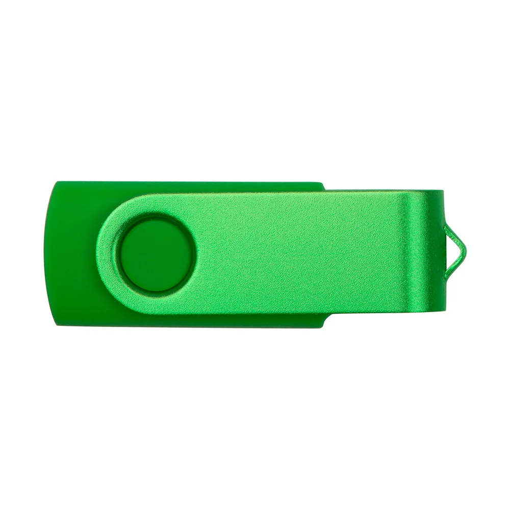 Флешка Пластиковая Твист Колор \Twist Color\ S131 зеленый 4 Гб - фото 3
