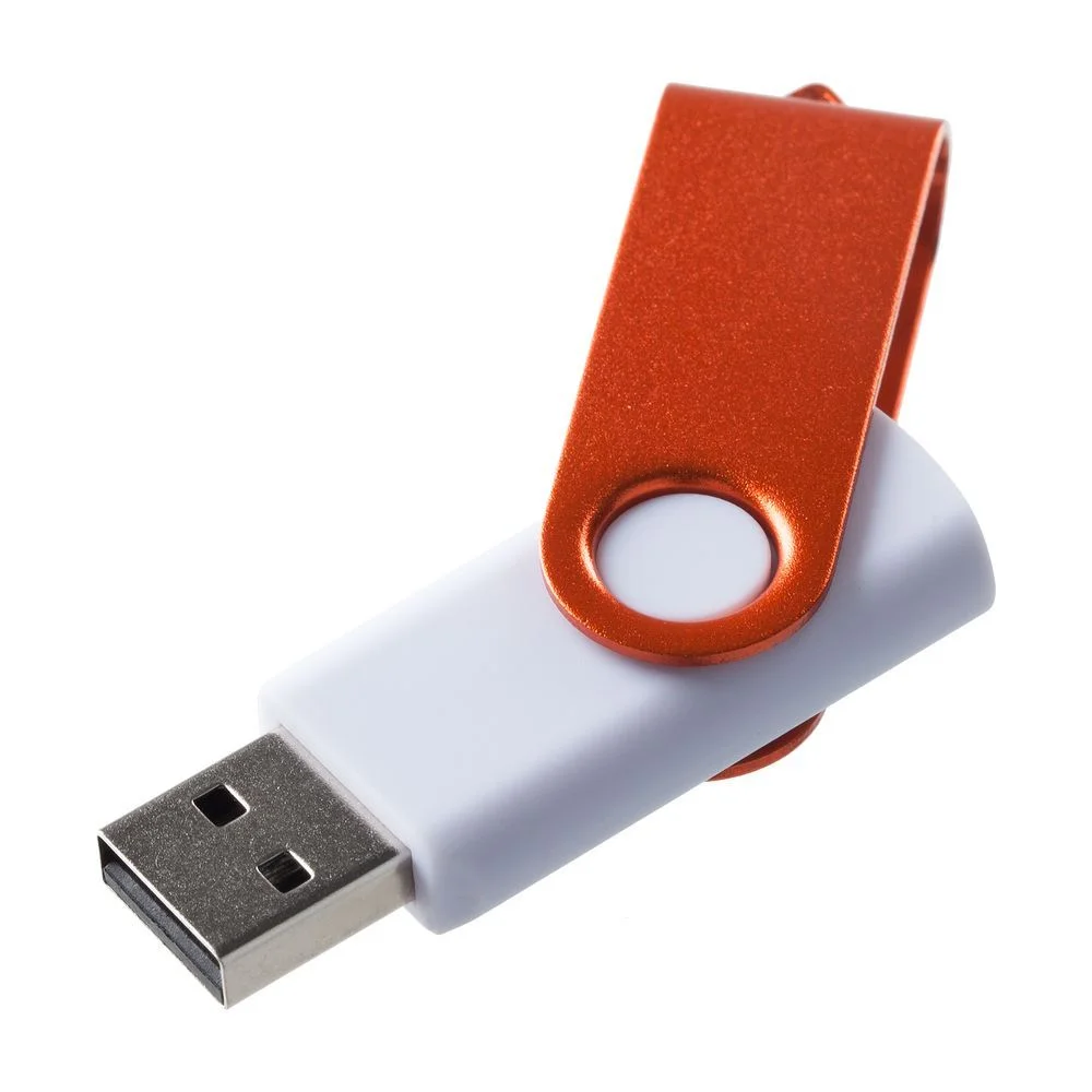 Флешка Пластиковая Твист Колор Twist Color S131 белый 16 Гб - фото 2