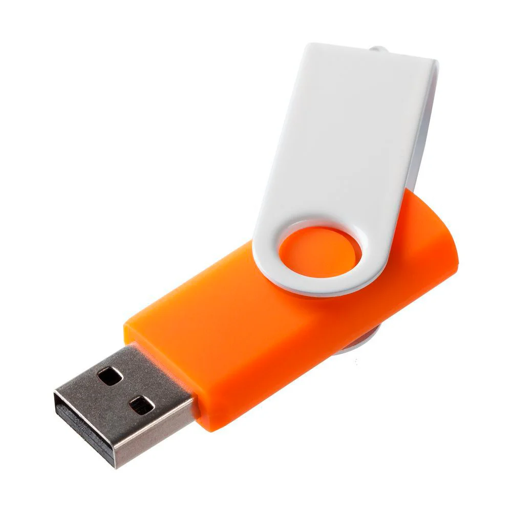 Флешка Пластиковая Твист Колор Twist Color S131 оранжевый 256 Гб - фото 5