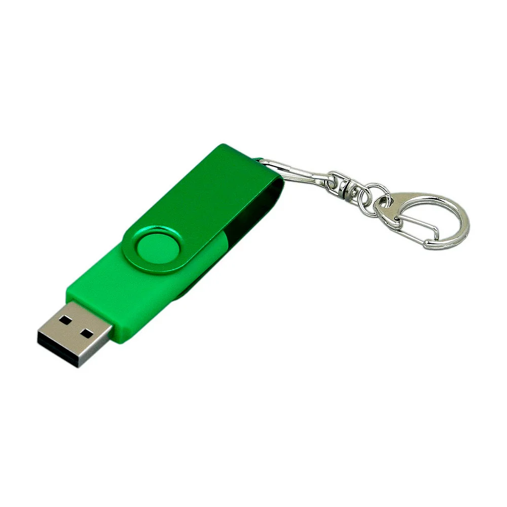 Флешка Пластиковая Твист Колор Twist Color S131 салатовый 1 Гб - фото 4