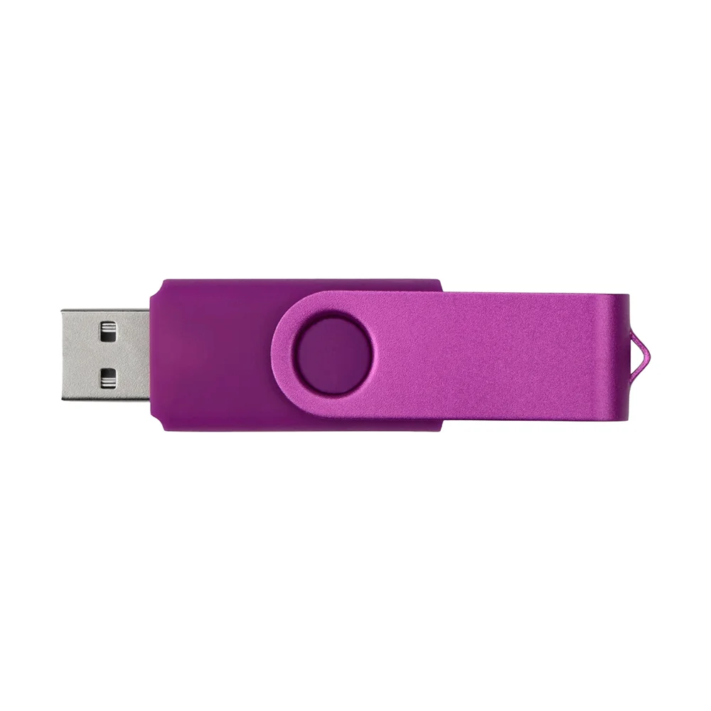 Флешка Пластиковая Твист Колор Twist Color S131 фиолетовый 2 Гб - фото 2
