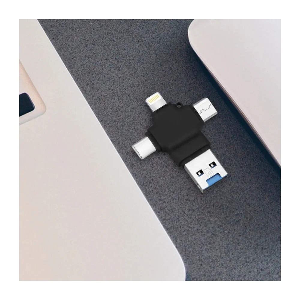 Флешка Пластиковая Квинто "Quinto" S494 черный 4 Гб - фото 5