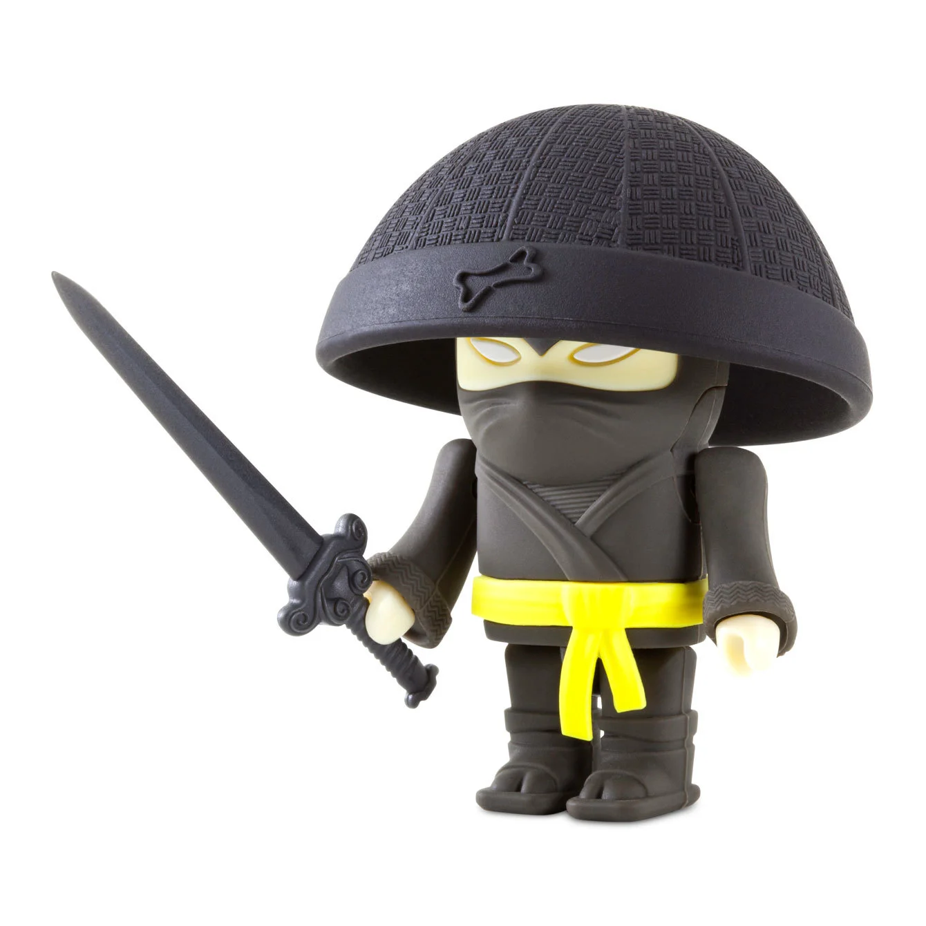 Флешка Резиновая Мастер Кунг-фу Kung-fu Master Q496 черный 4 Гб - фото 7