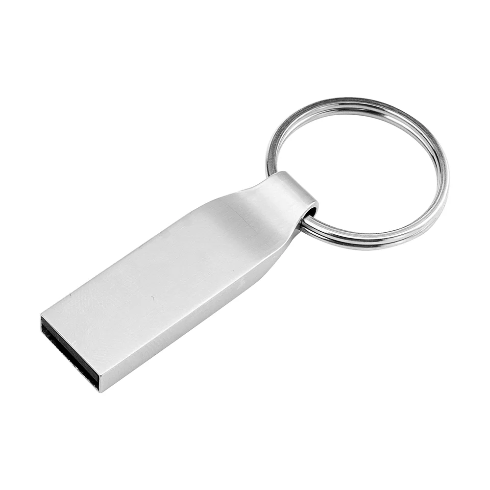 Флешка Металлическая Акадос "Akados" R431 серебристый 64 Гб - фото 1