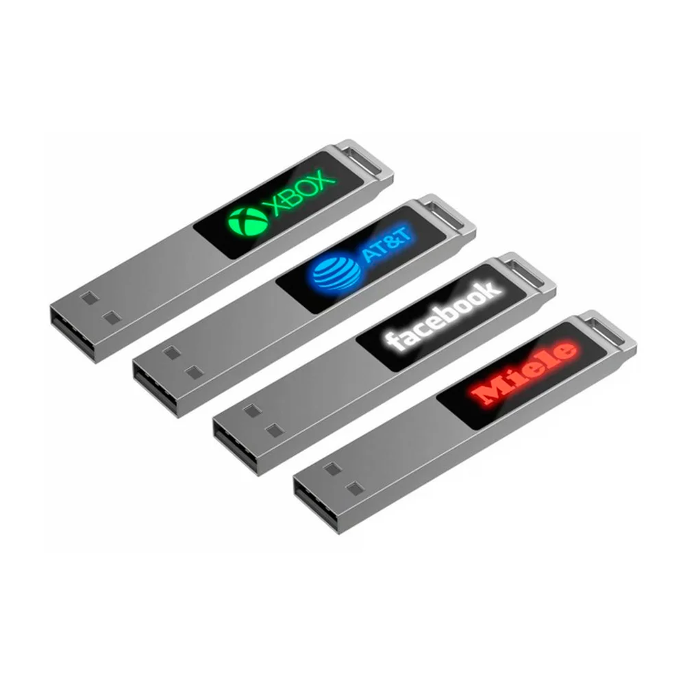 Флешка Металлическая Сензолайт "Senzolight" R517 красный-серебристый 32 Гб - фото 6