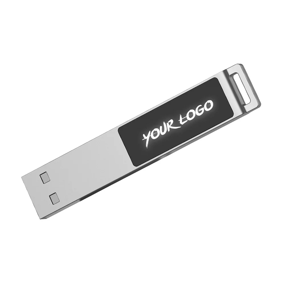 Флешка Металлическая Сензолайт \Senzolight\ R517 белый-серебристый 4 Гб