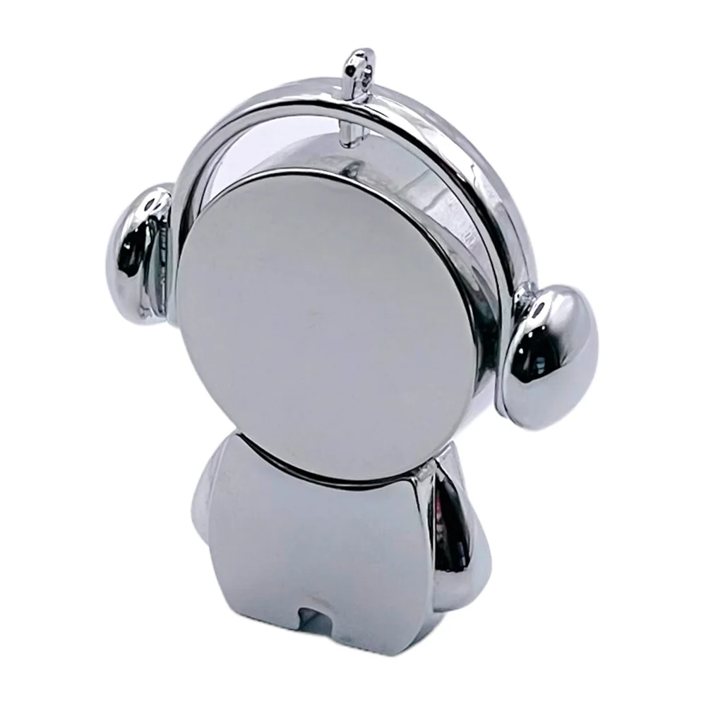 Флешка Металлическая Меломан Music Lover R481 серебристый 32 Гб