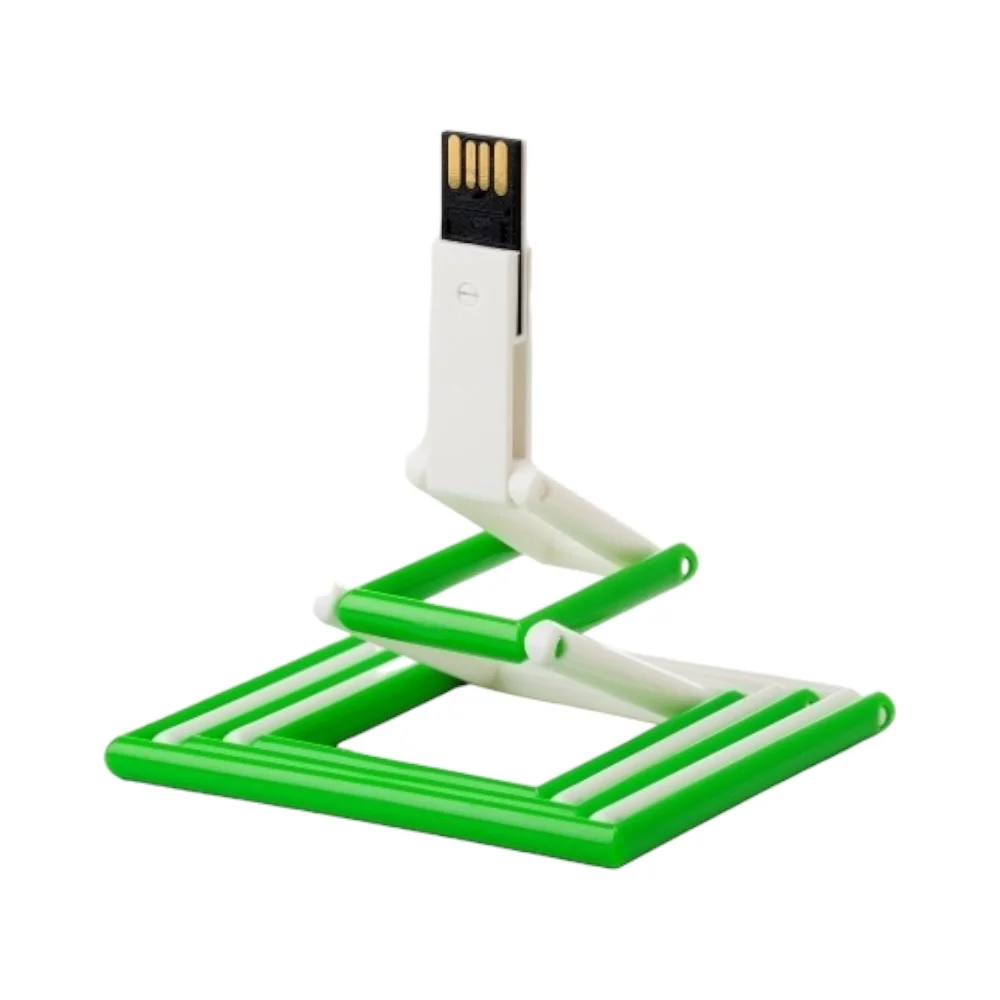 Флешка Пластиковая Трансформер \Transformer\ S518 зеленый 8 Гб