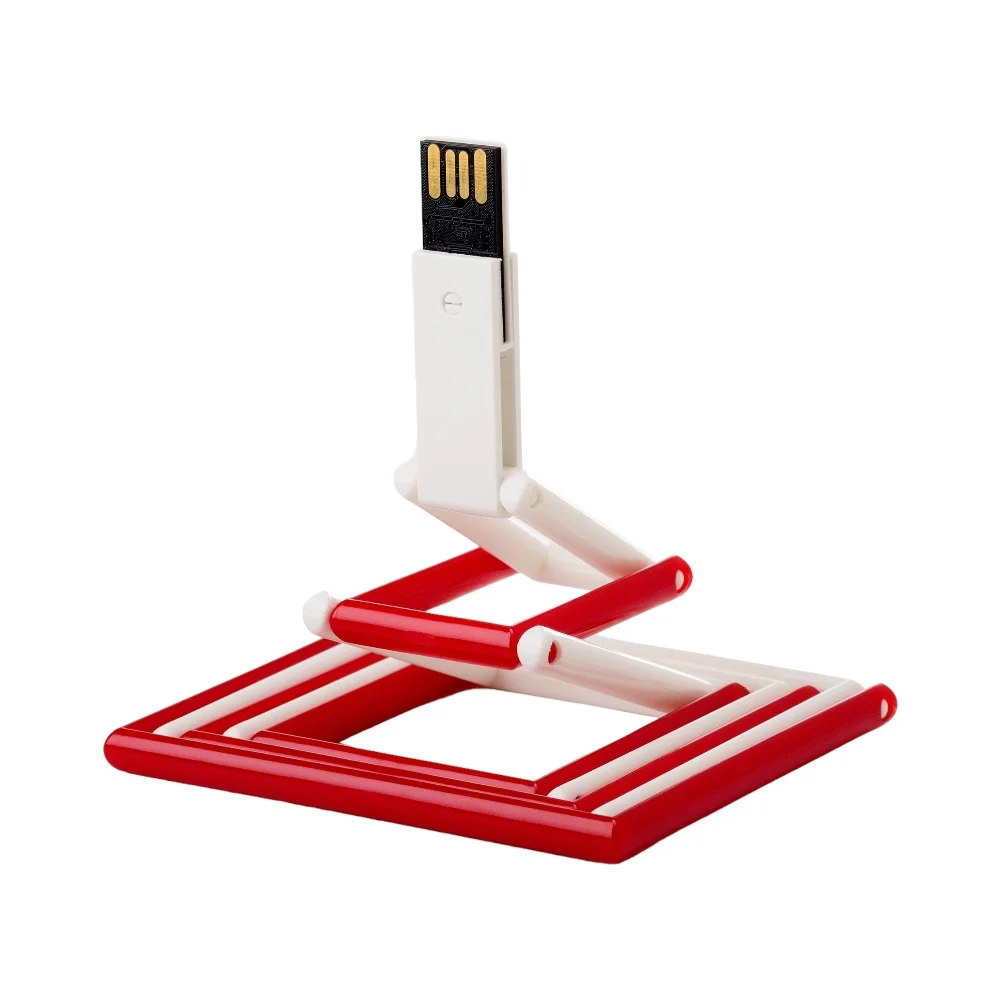 Флешка Пластиковая Трансформер \Transformer\ S518 красный 8 Гб