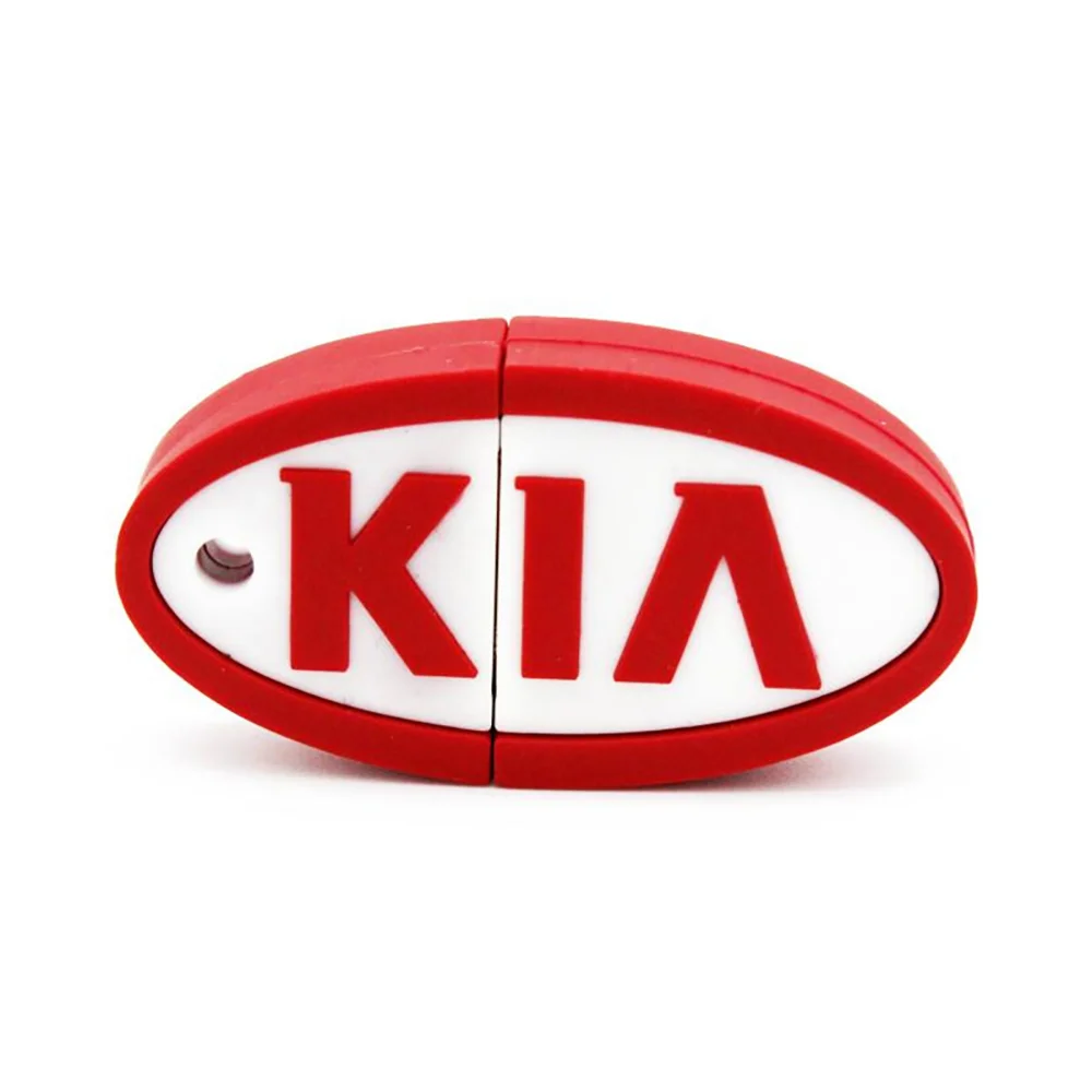 Флешка Резиновая Брелок КИА Keychain KIA Q61 - фото 1