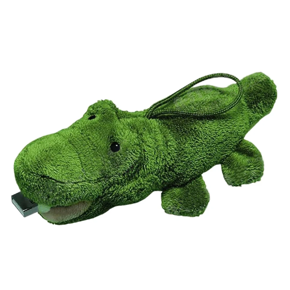 Флешка Тканевая Плюшевый Крокодил Plush Crocodile X72 - фото 1